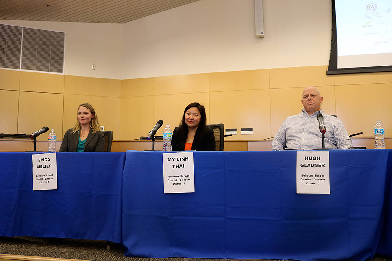 Bellevue School Board candidates discuss growth, transparency at forum Monday