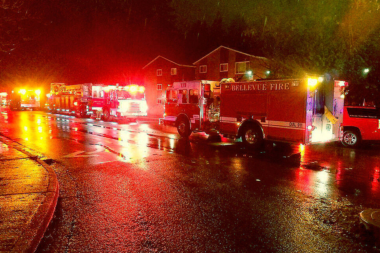 Tenant dies in Bellevue apartment fire