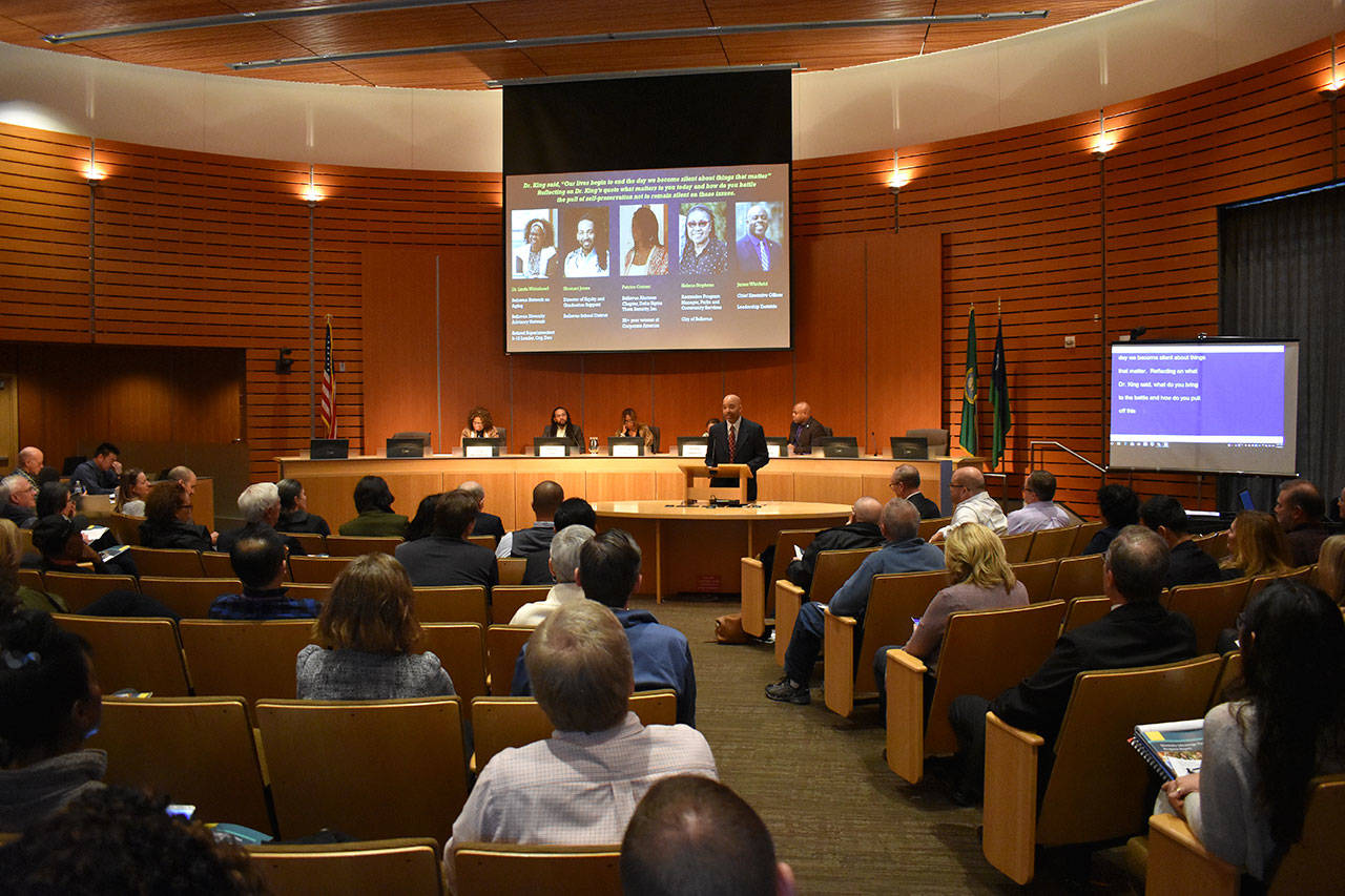 Panelists talk Martin Luther King Jr., what it’s like to be black in Bellevue