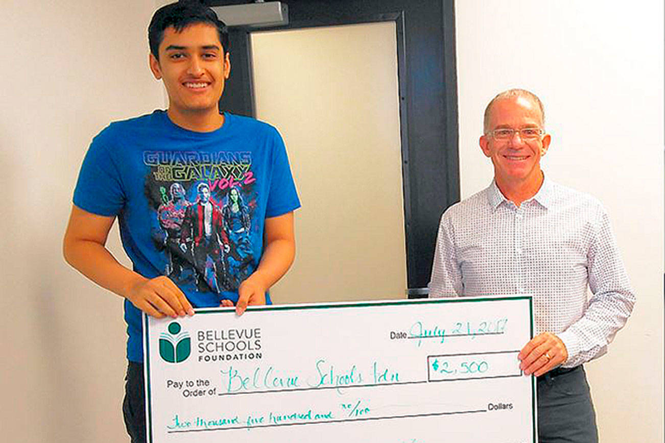 Bellevue student’s nonprofit raises $4k for schools from science and math challenge