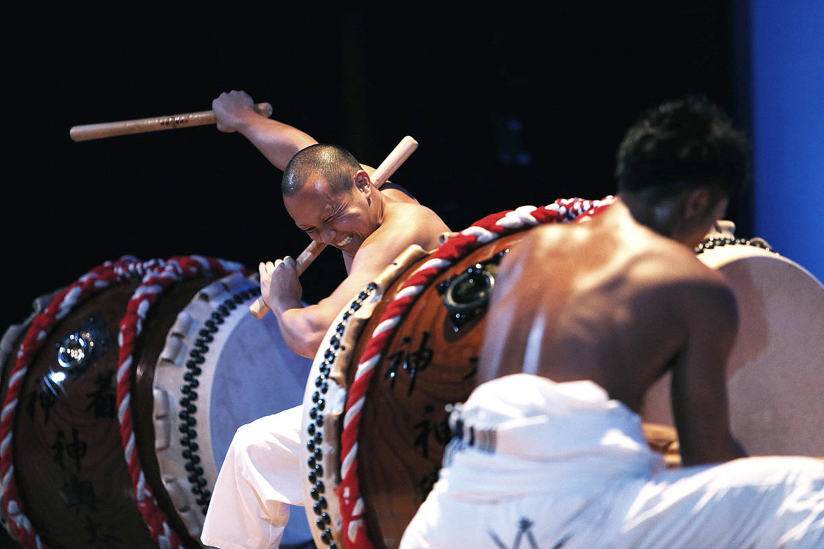 Taiko Festival. Photo courtesy of Miyake Geinou Doushikai