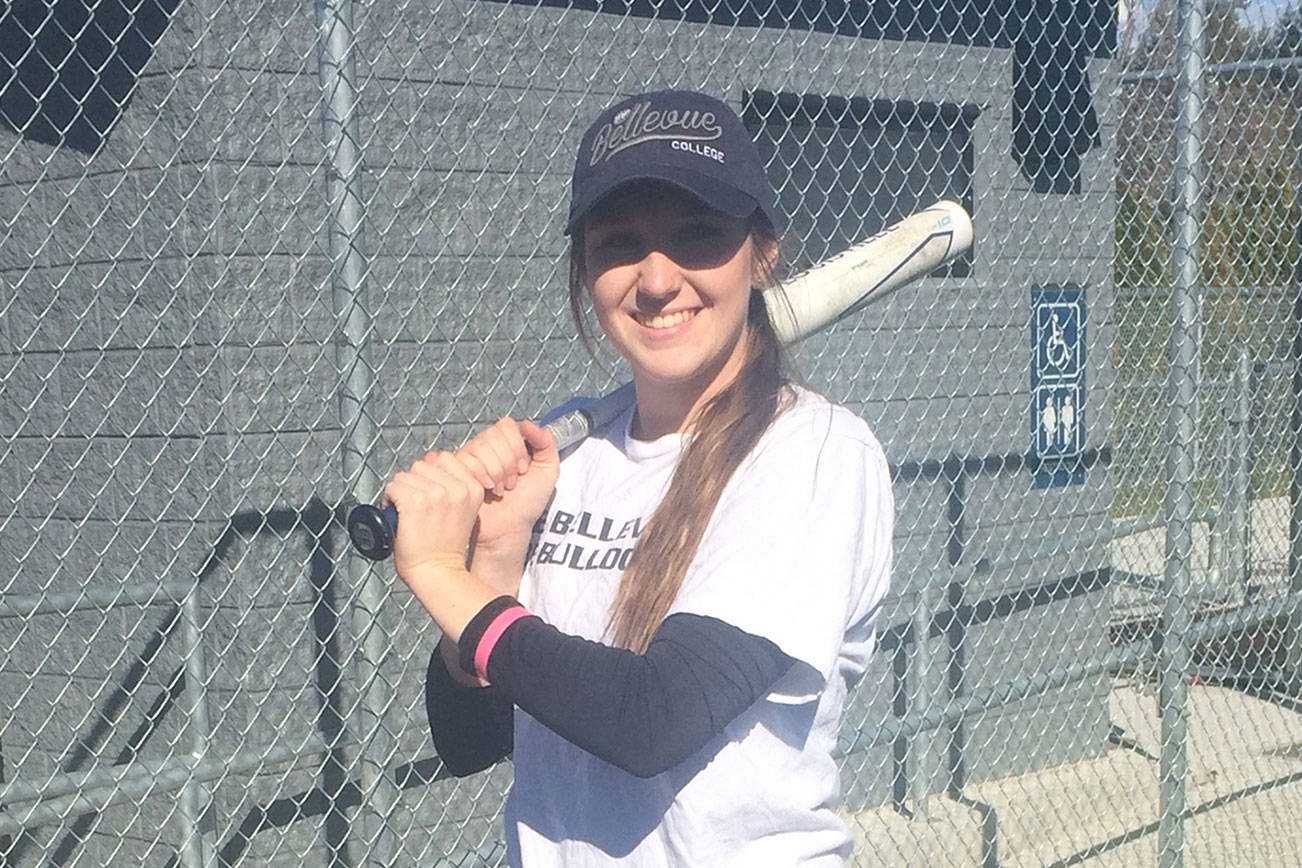 Shaun Scott, staff photo                                Bellevue Bulldogs freshman infielder Megan Marino is dominating at the plate thus far during the 2018 season. Marino is batting .540 and has 21 RBI in 12 games played during the season. The Bulldogs currently have an overall record of 16-1.