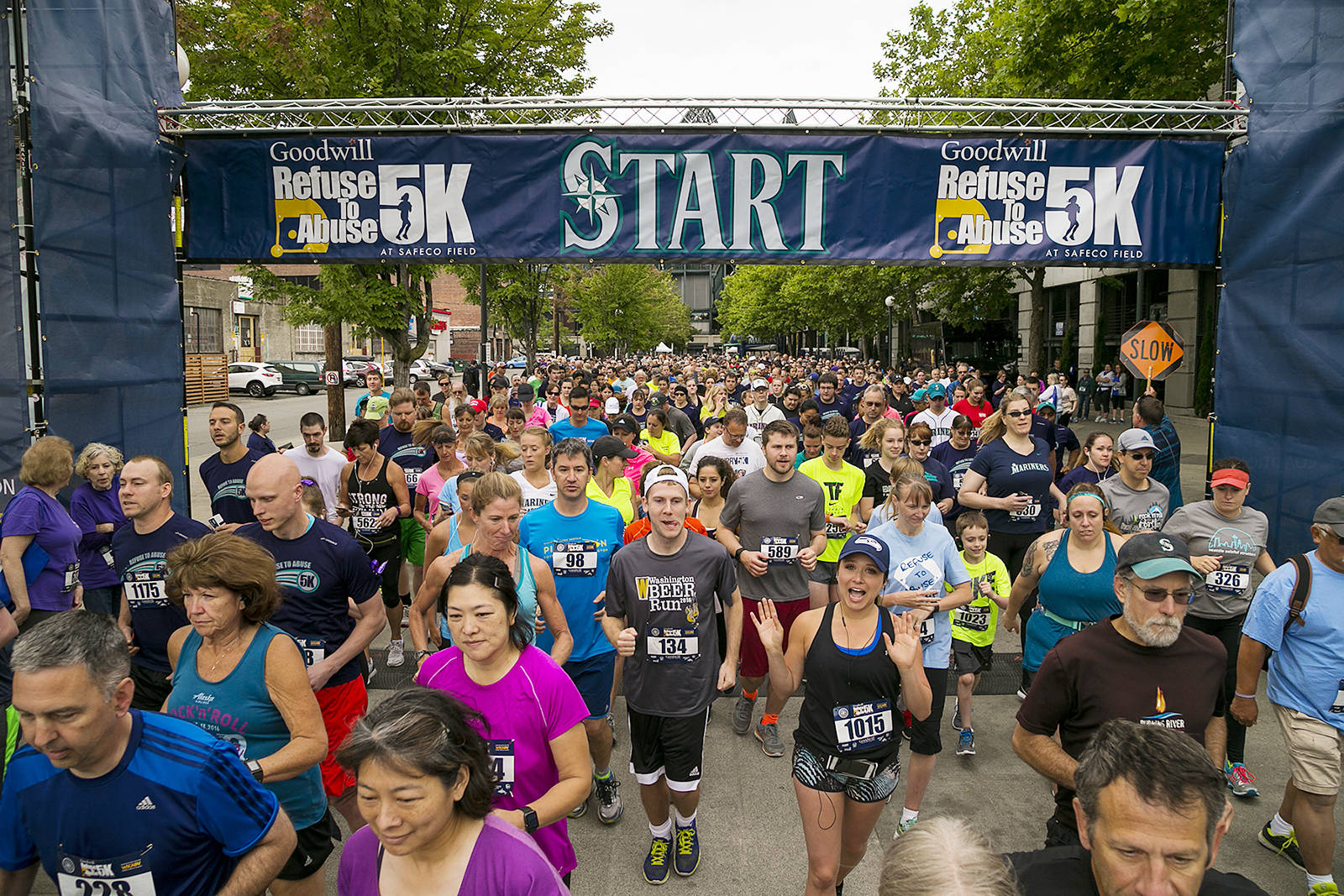 Step out and onto Safeco Field! to help put an end to domestic