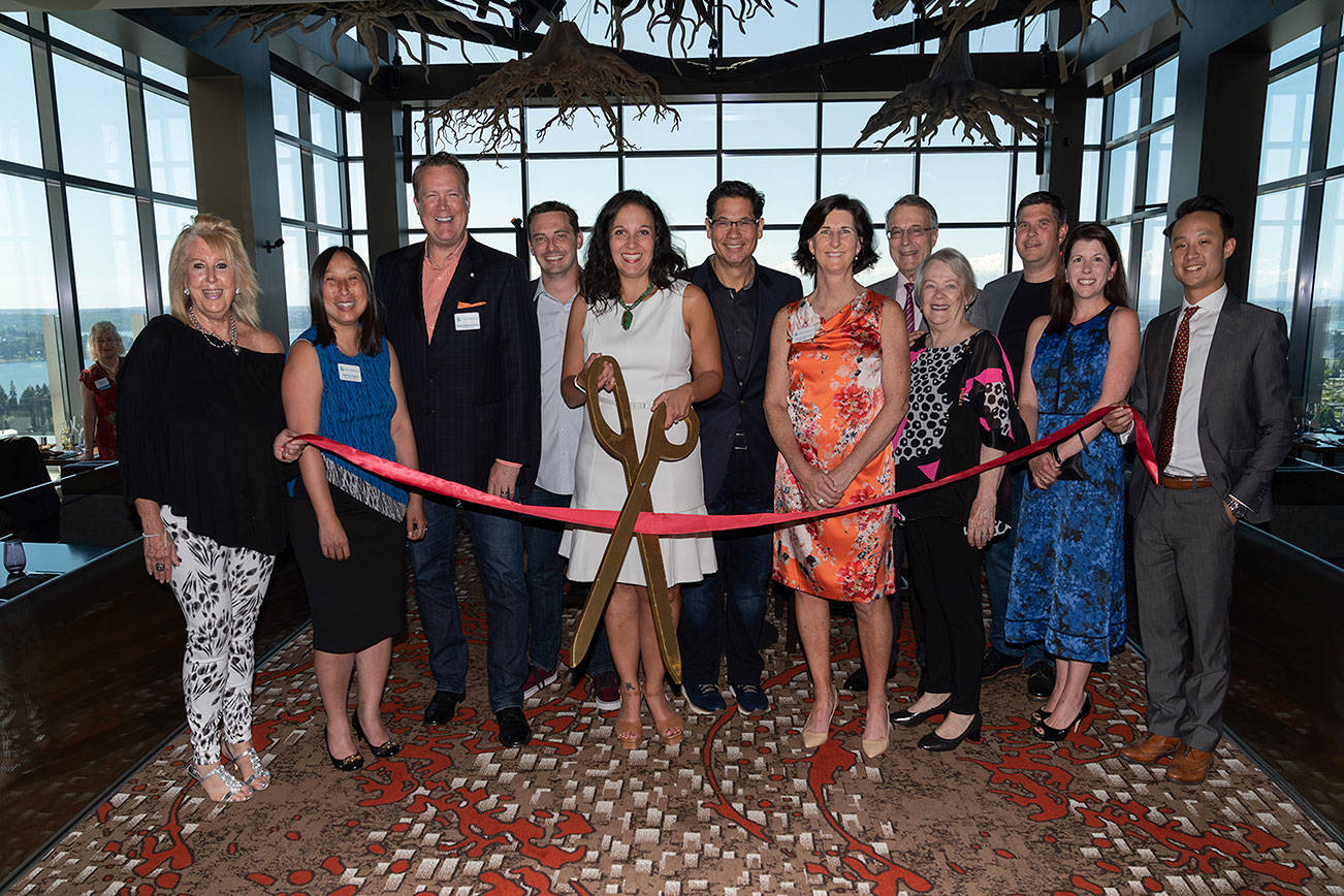 Bellevue Chamber ribbon cutting at Ascend Prime Steak and Sushi