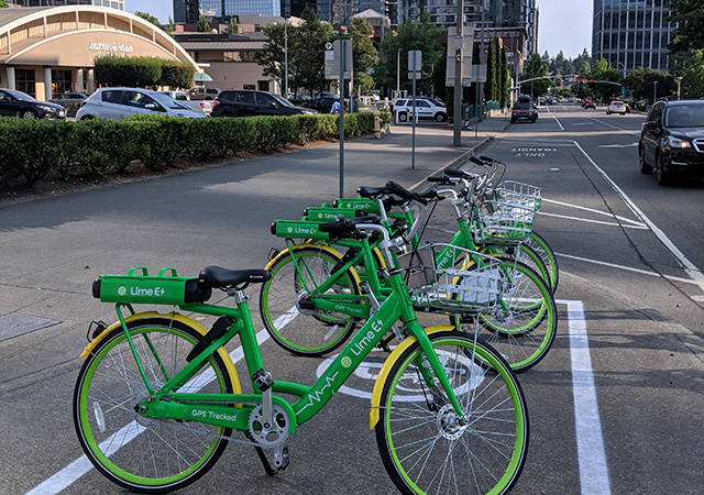 Bellevue pilots electric-assisted bike share