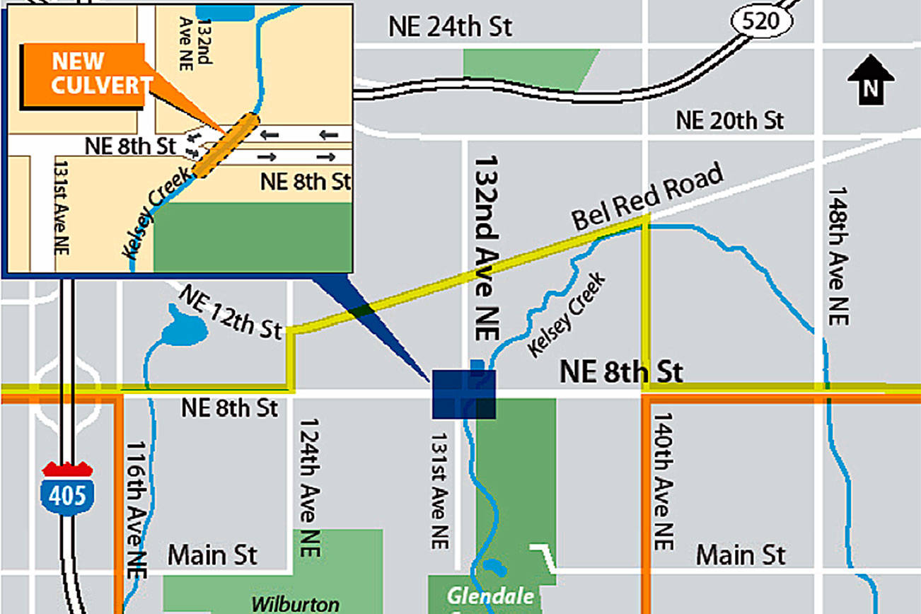 NE 8th to close Aug. 15-31 for culvert replacement