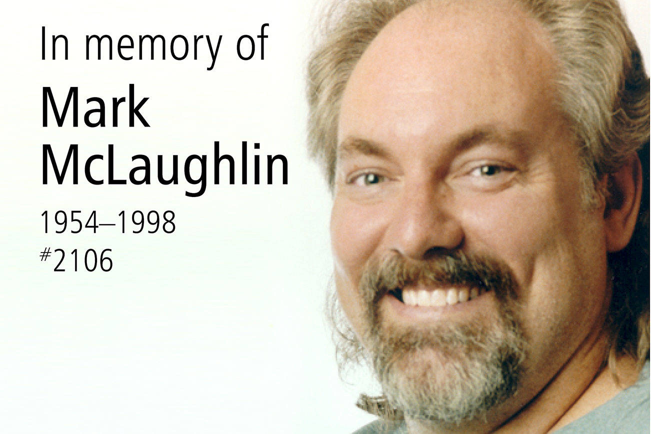 King County Metro paused bus services at 3:20 p.m. on Friday, Nov. 23, to honor the memory of Mark McLaughlin. McLaughlin was killed in the line of duty on Nov. 27, 1998. Courtesy of King County Metro.