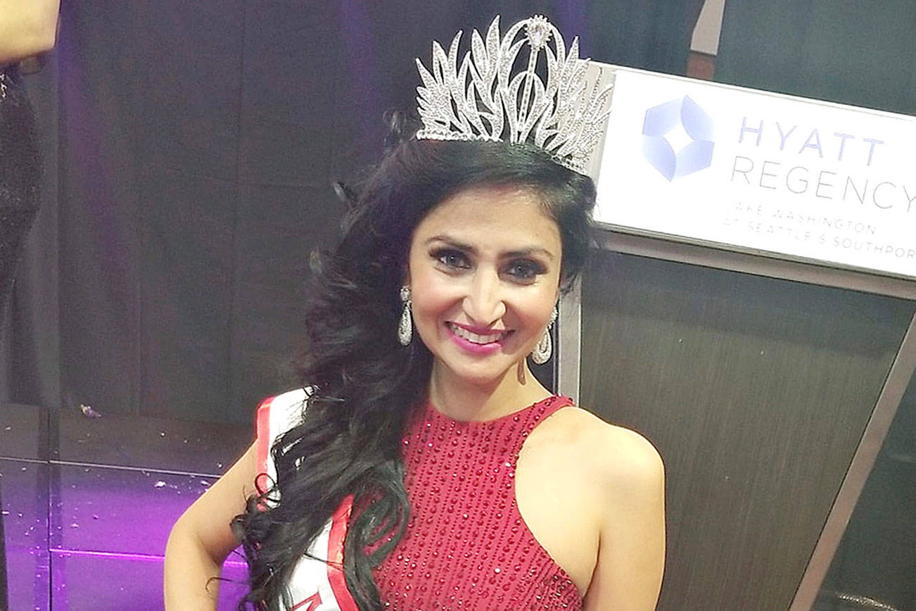 On Nov. 18, Neha Krishna of Bellevue won the Washington State Ms. Asia pageant held at the Hyatt Regency in Lake Washington. Courtesy of Neha Krishna