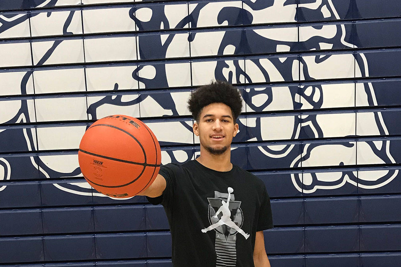 Bellevue Bulldogs freshman Kai Warren is averaging 17 points per game through 13 games during the 2018-19 season thus far. Shaun Scott, staff photo