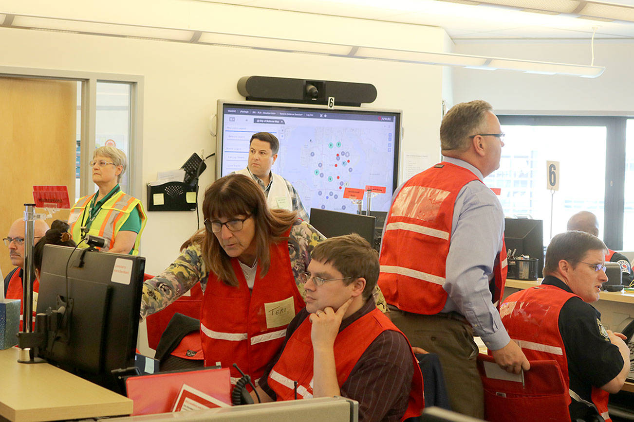 Earthquake simulation sets the stage for emergency response training
