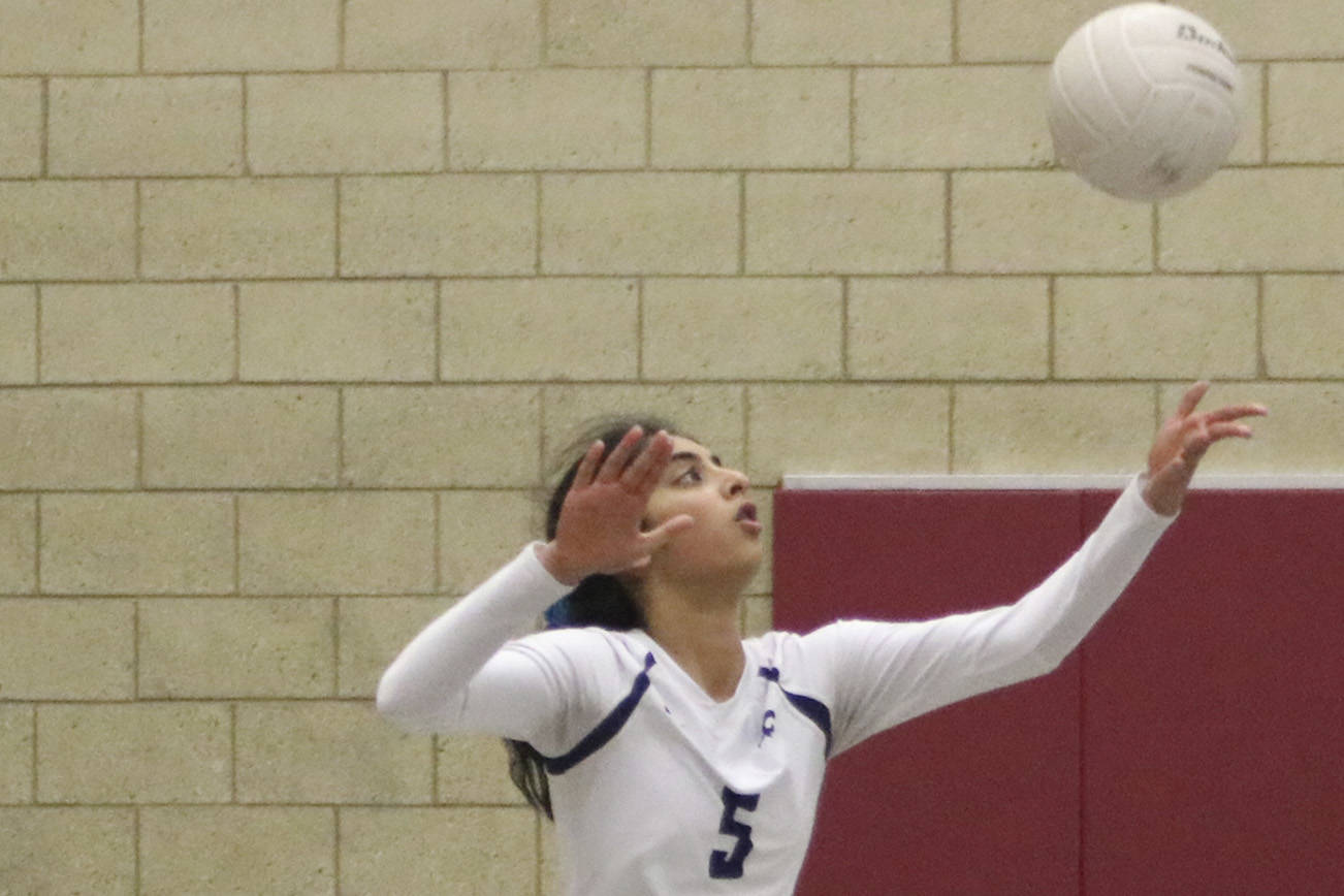 Interlake volleyball split district tournament double-header