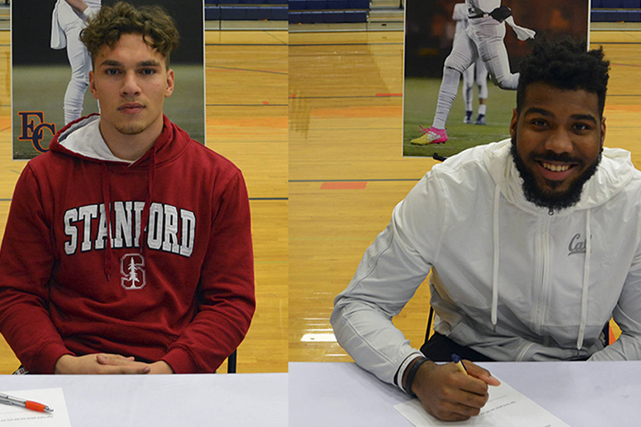 Eastside Catholic’s Rogers and Hector sign their letters of intent