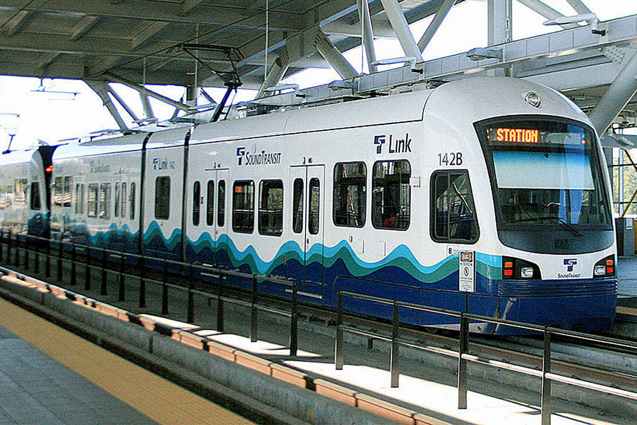 Sound Transit station. File photo.