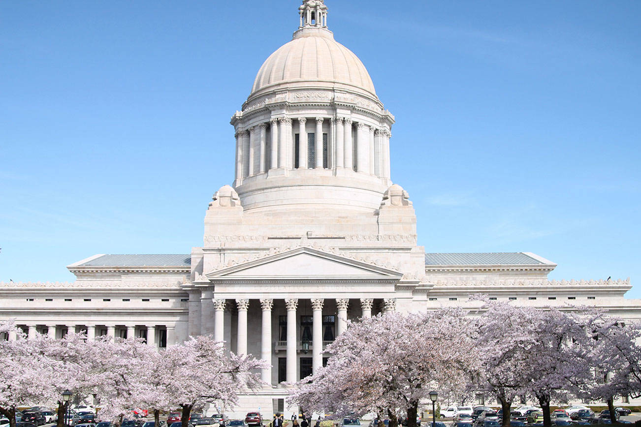 Washington State Capitol Building in Olympia. File photo