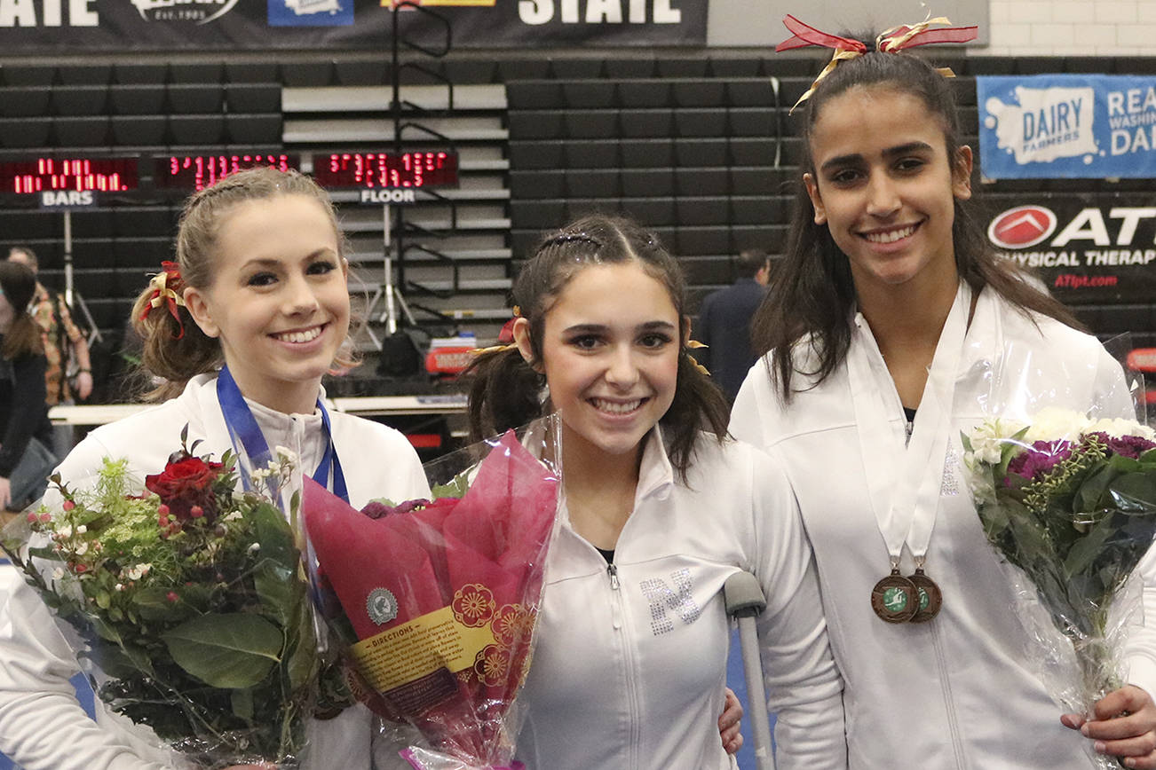 Newport trio has strong showing at state gymnastics meet