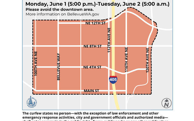 Bellevue lifts curfew scheduled through Saturday