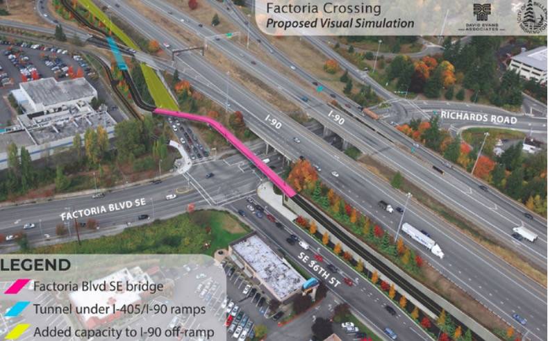 Expect weekend closure of I-405 ramps eastbound to I-90