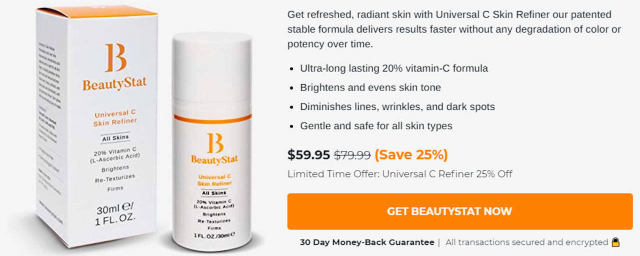 BeautyStat Universal C Skin Refiner Reviews: Vitamin C Skin Cosmetics-BEL-21200226