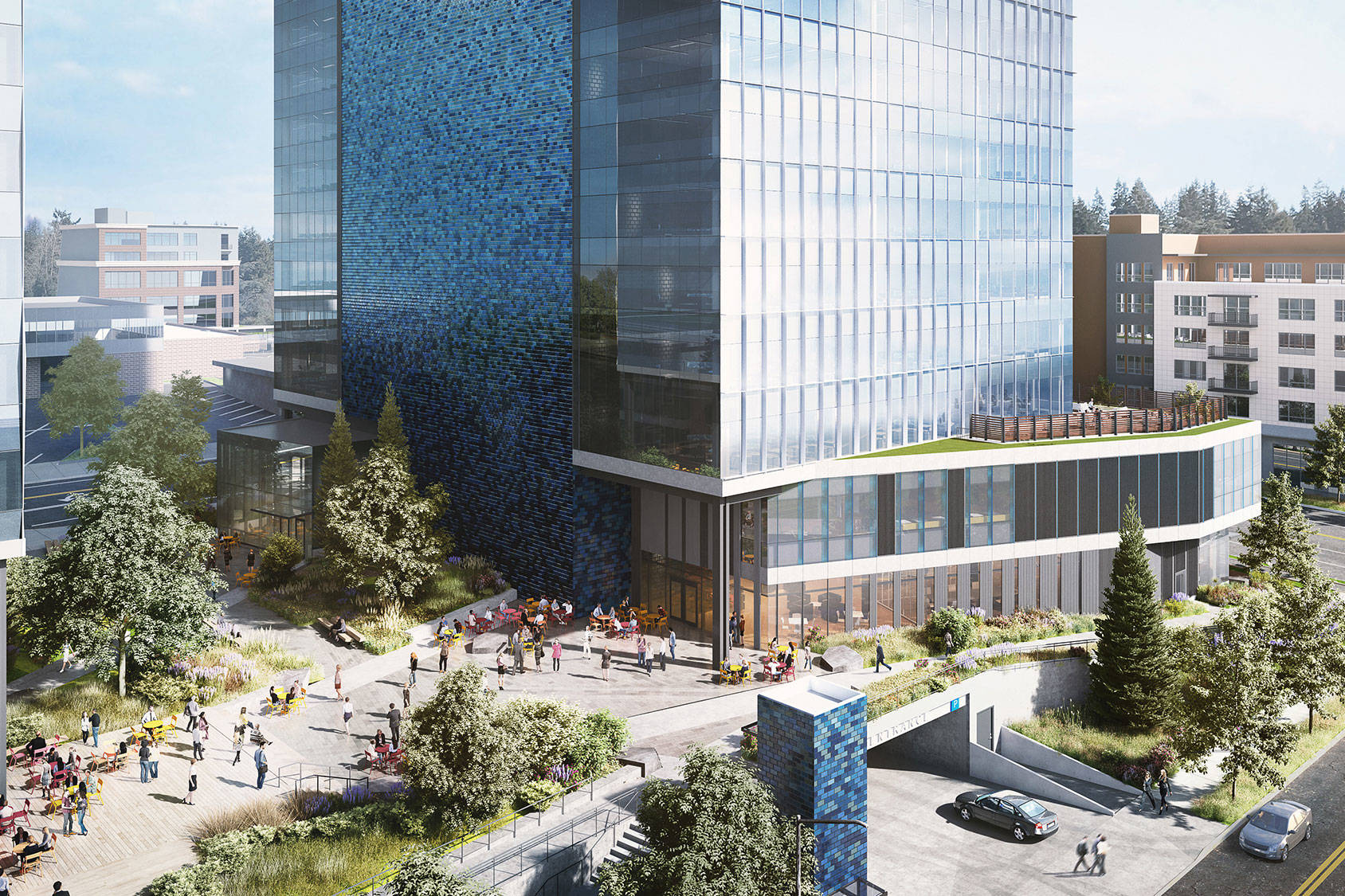 Vulcan Real Estate renderings of the new Amazon office spaces Courtesy photo/ Amazon.