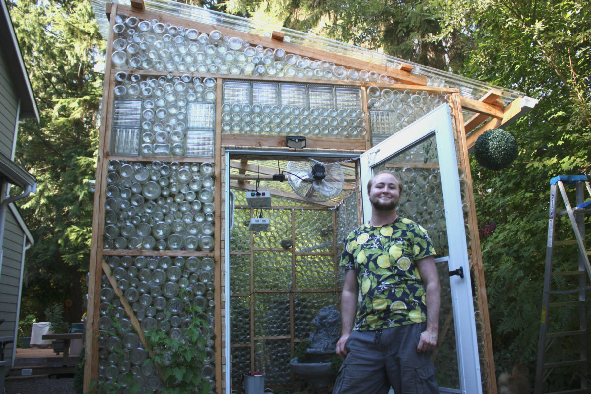 How to make a greenhouse with 4,500 glass jars Bellevue Reporter