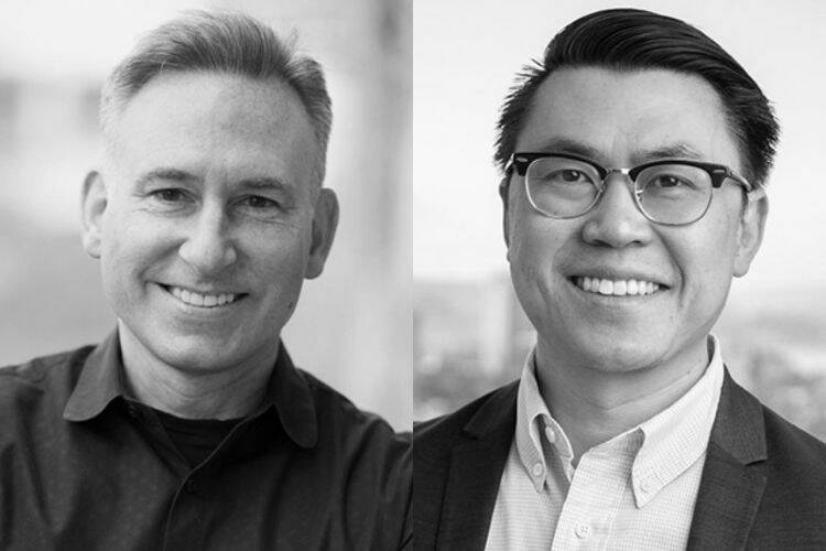 Left: Dow Constantine, Right: Joe Nguyen (screenshot from King County website)