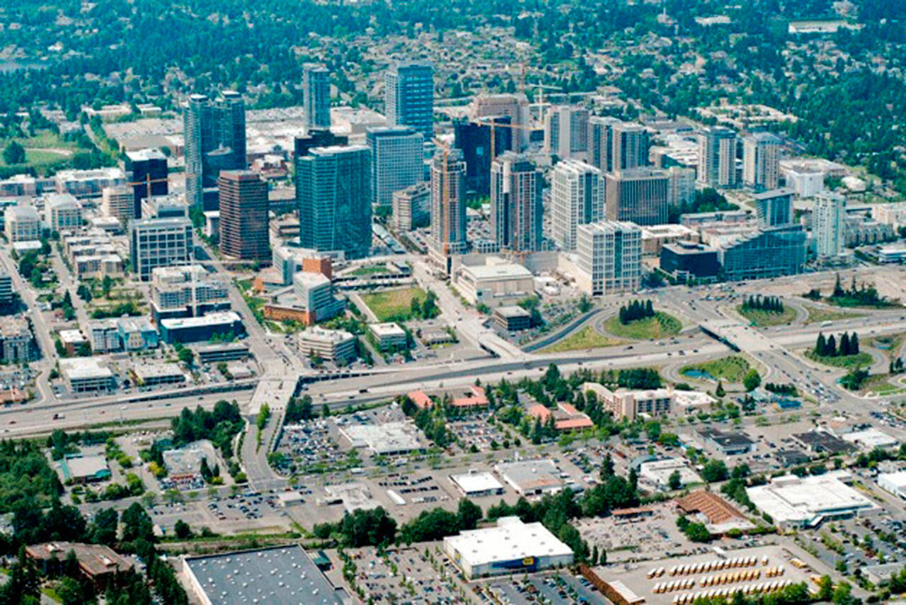 I-405 through Downtown Bellevue (File Photo)