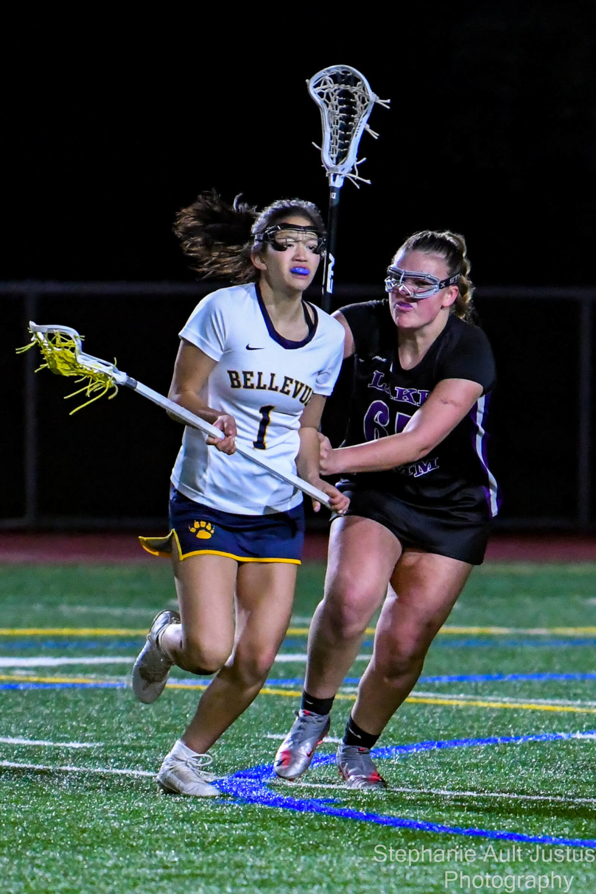 Bellevue High School loses to Lake Sammamish in varsity girls’ lacrosse