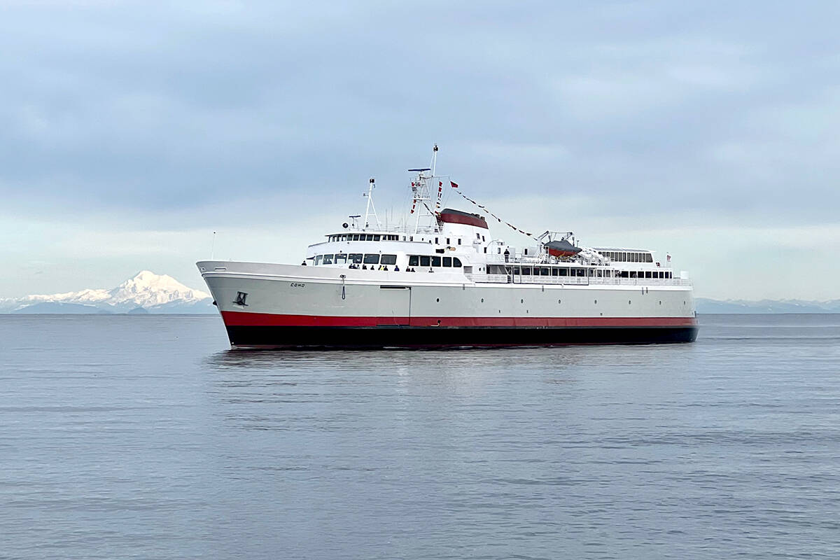 The M.V. Coho has carried millions of cars and passenger in its 60 years of service.