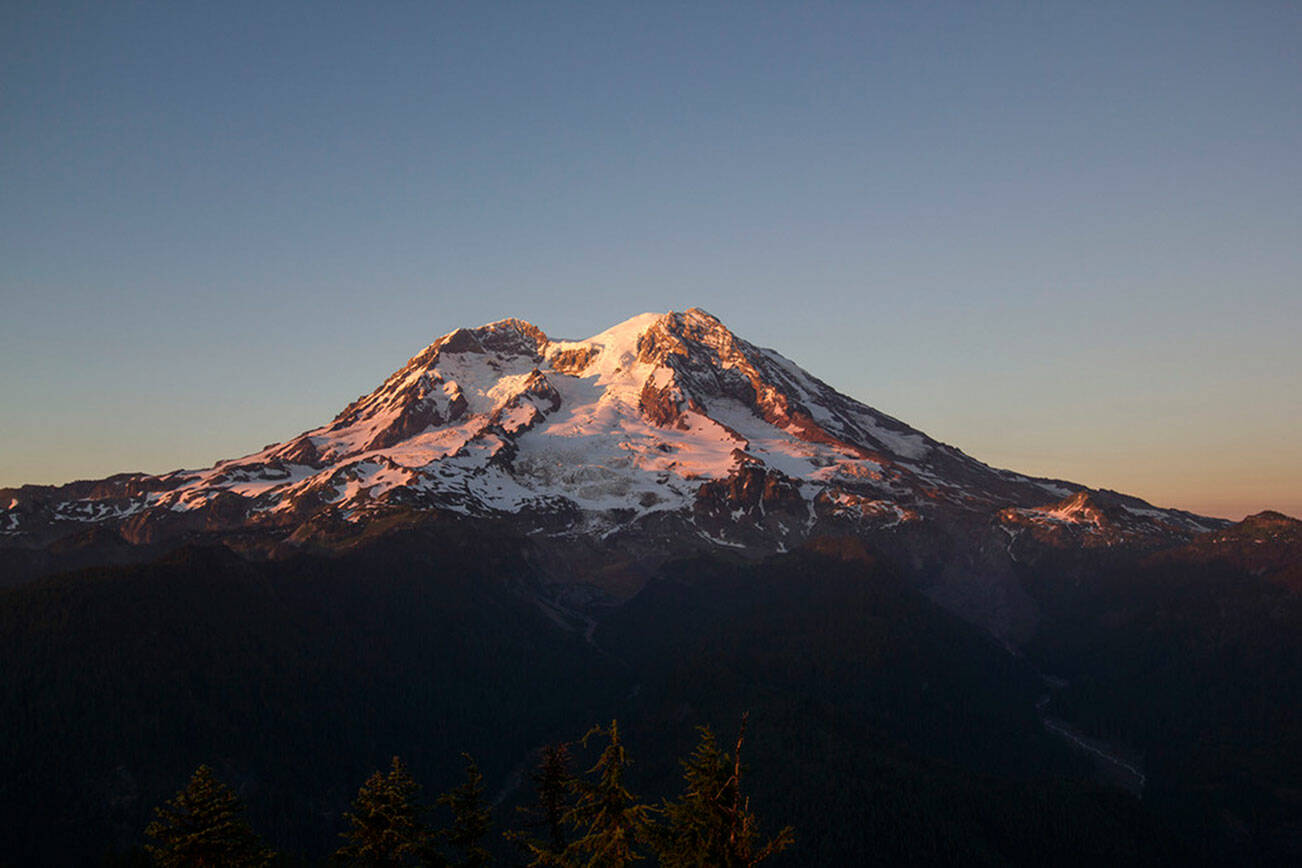 Sunset at Mount Rainier. NPS