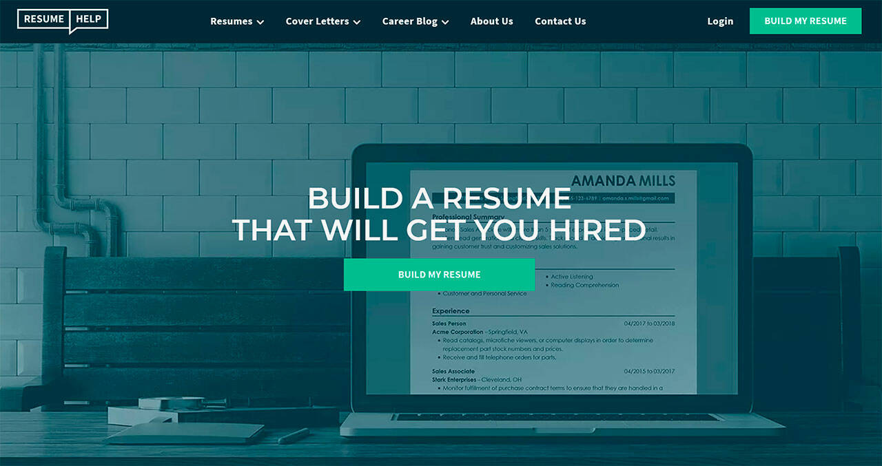 resumehelp.com resume builder