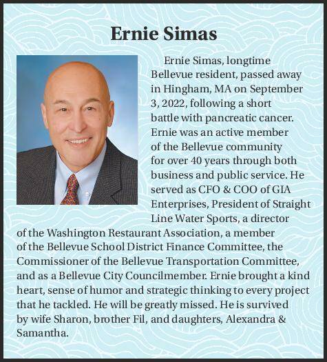 Ernie Simas | Obituary