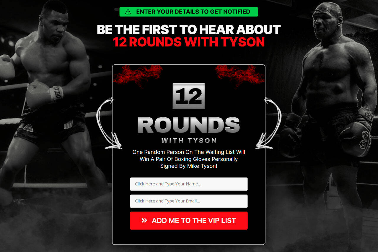 12 Rounds With Tyson Review - Talk with Mike Tyson Boxing Champion Guide |  Bellevue Reporter