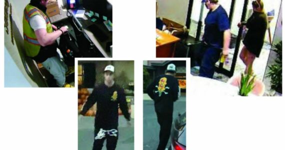 Photos of the three burglary suspects (Screenshot from BELLEVUEBEATBLOG.COM)