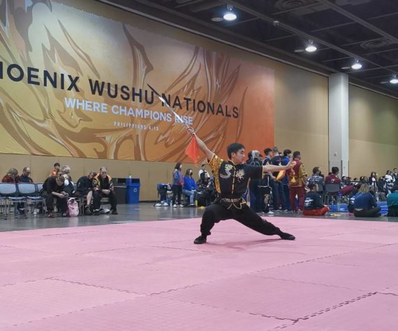 Charlie Chen competing in Arizona last year. Photo Credit: Tong Chen