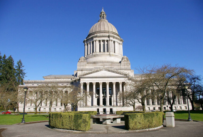 <p>File photo </p>
                                <p>Washington State Capitol Building in Olympia.</p>