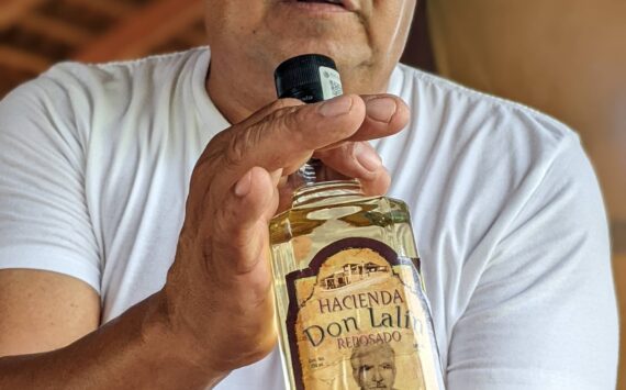 Jesus Edwardo Sanchez makes mezcal and tequila. Courtesy photo