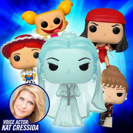 Kat Cressida will autograph pictures and Funko Pops of her most popular characters, which includes Disney’s Constance Hatchaway from “The Haunted Mansion,” Pixar’s Jessie from “Toy Story,” Marvel’s Elektra and Cartoon Network’s DeeDee from “Dexter’s Laboratory.” Courtesy image