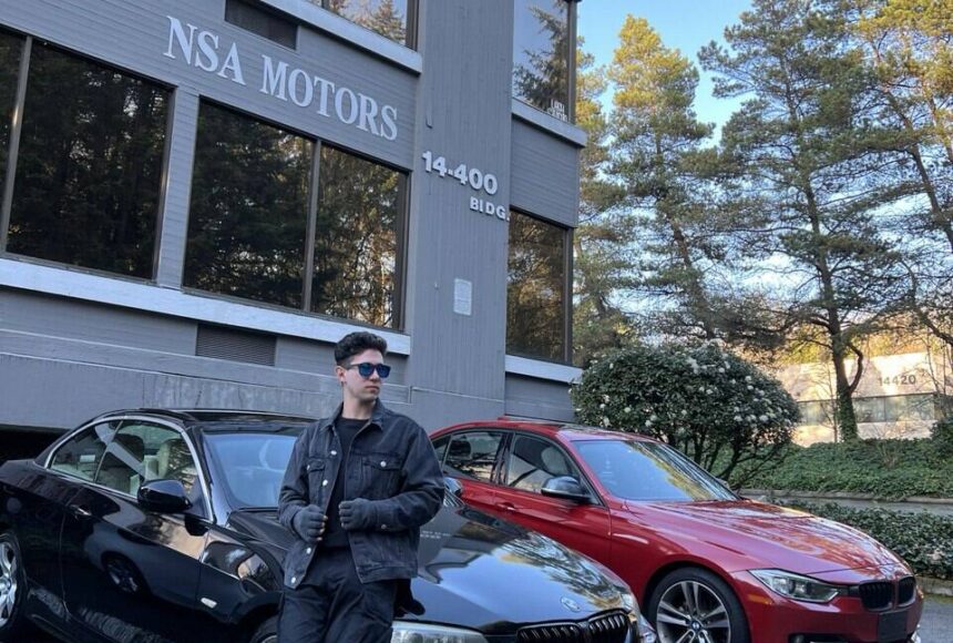 <p>Mukhammed Azizullaev of Bellevue started NSA Motors. (Courtesy photo)</p>