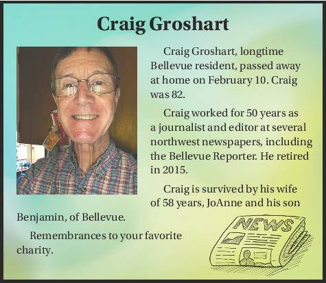 Craig Groshart | Obituary