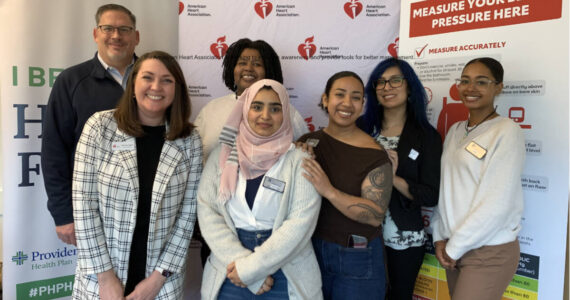 The American Heart Association is working to increase awareness and provide tools for better high blood pressure or hypertension management. Photo courtesy of the American Heart Association.