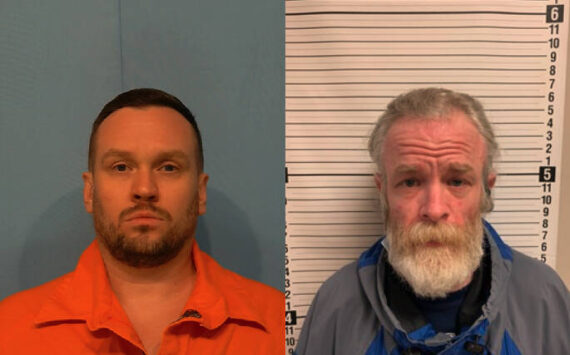 Left to right: Kelly Vernon Sanders and Travis Allen Savoy’s mugshots. Photos courtesy of Washington State Department of Corrections.