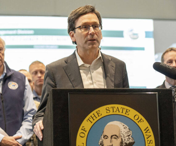 Washington state Gov. Bob Ferguson announced a state of emergency Dec. 10 over the flooding. Courtesy photo