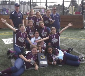 The Bellevue Blast 99 team took its third tournament of the year recently in Seatac.
