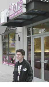 Connor Hair at the Bellevue Cefiore store.