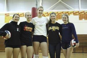 Left to right Kristina Mills