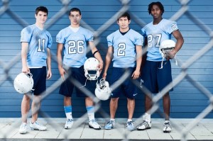 New regime means big changes at Interlake. Captains (from left) Scotty Gehlhausen