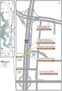 The Bellevue Braids plan consists of the projects listed above