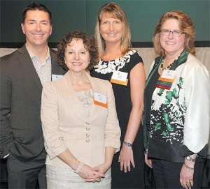 Jeff Hansen/BSF President; Dr. Amalia Cudeiro/Superintendent