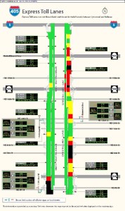 This snapshot of Interstate 405 was taken at 4:12 p.m. on Tuesday