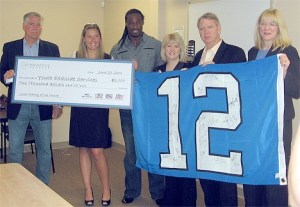 Isaiah Stanback (third from left)